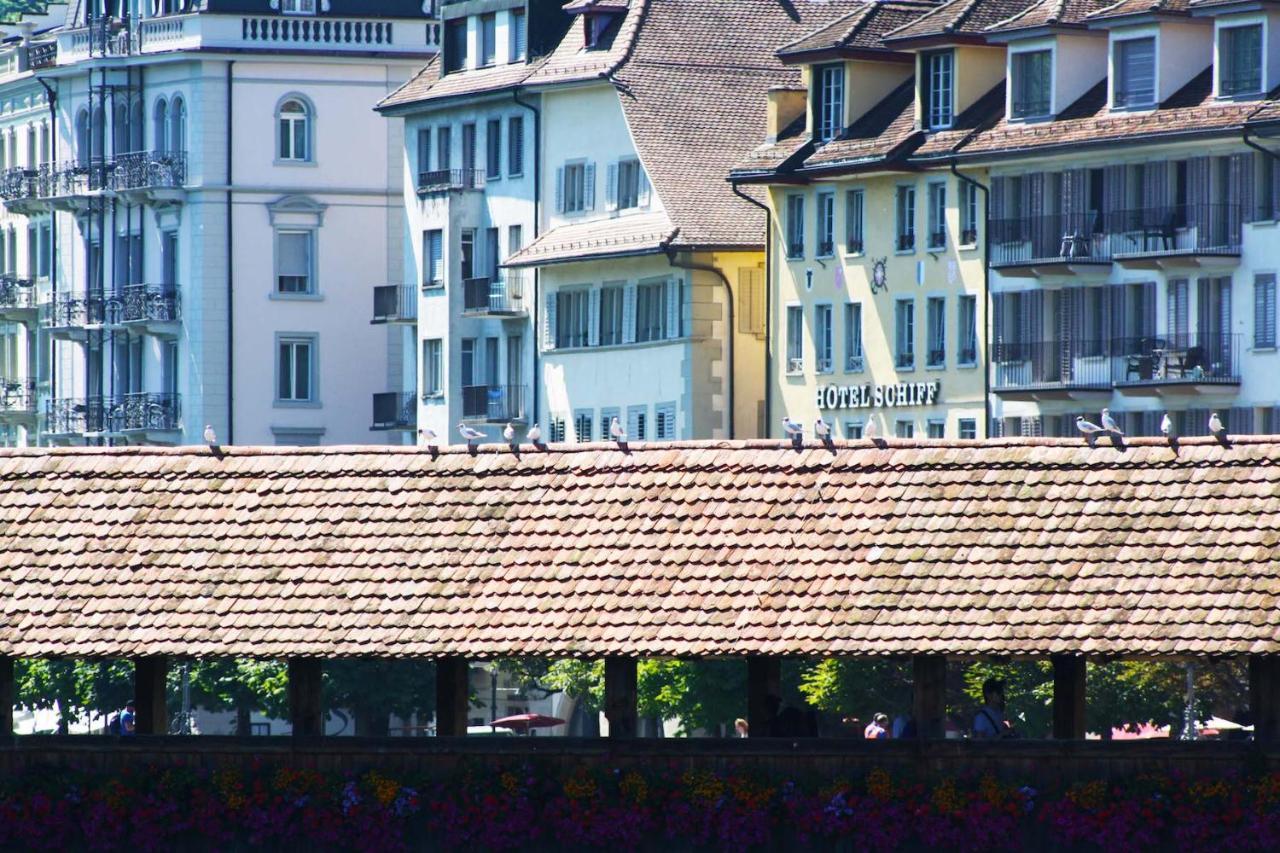 Hitrental Chapel Bridge Apartments Lucerna Exterior foto